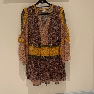 Ulla Johnson. size 6. Essie mini long sleeve dress